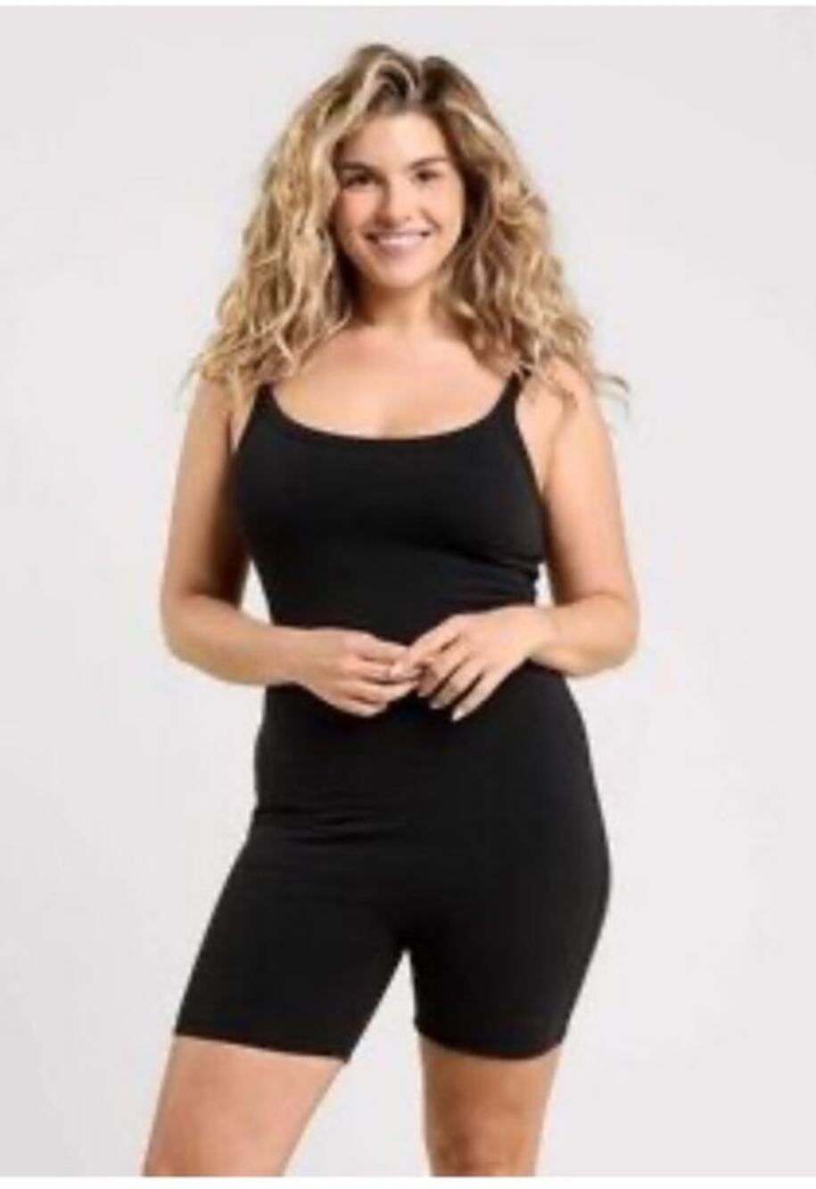 nuuds Cotton Stretch 'The Romper' One-Piece Romper - Black